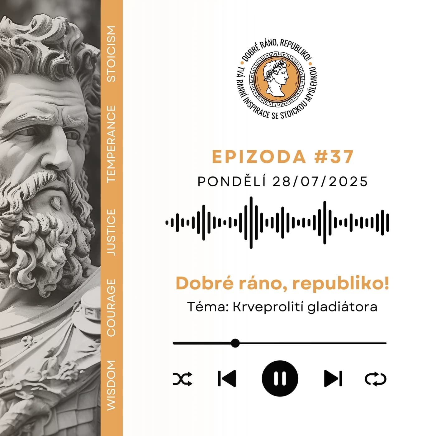 Ukázka epizody podcastu Dobré ráno, republiko!